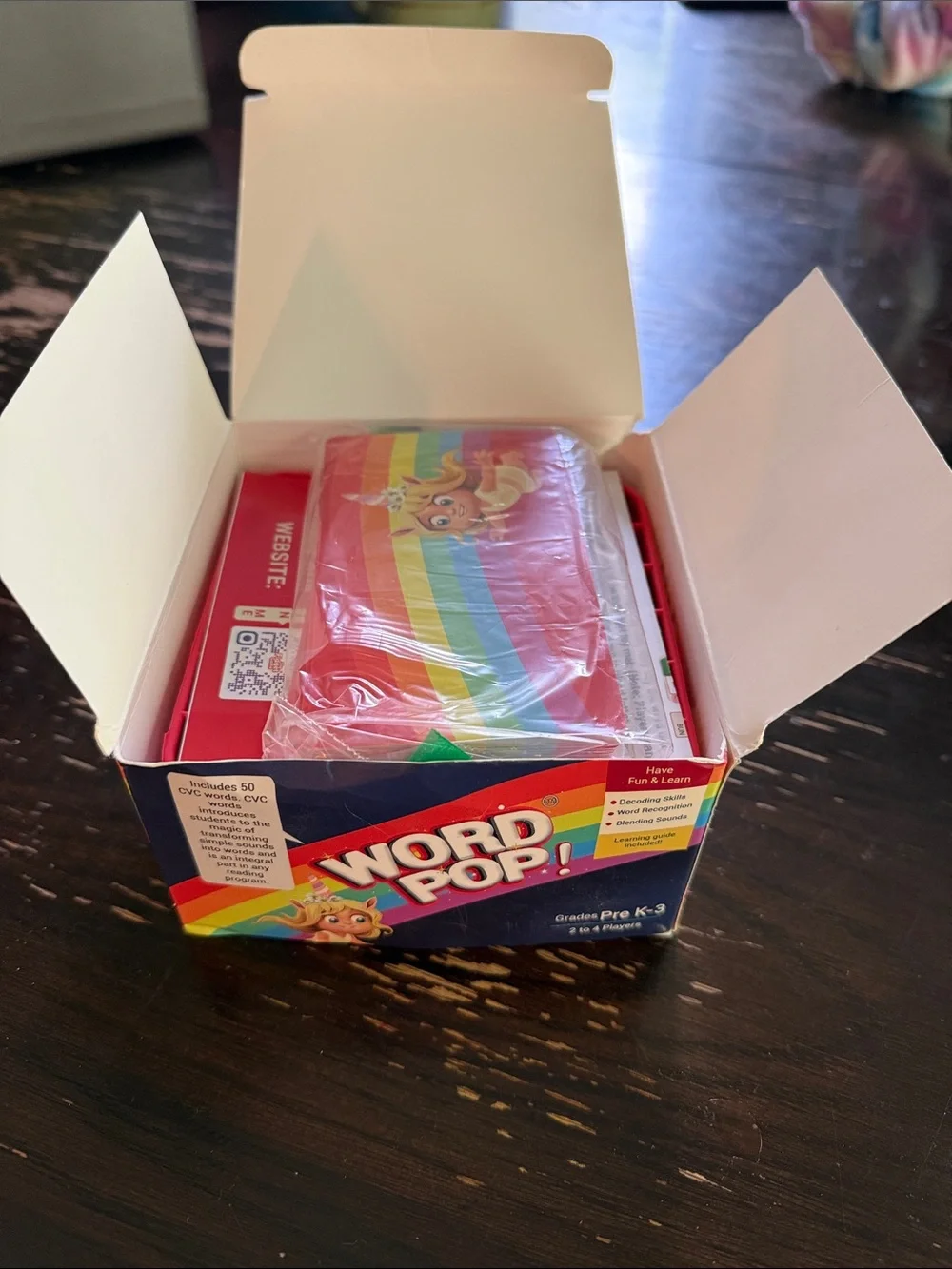 Word Pop! Early Reading Game - Red & Multicolor